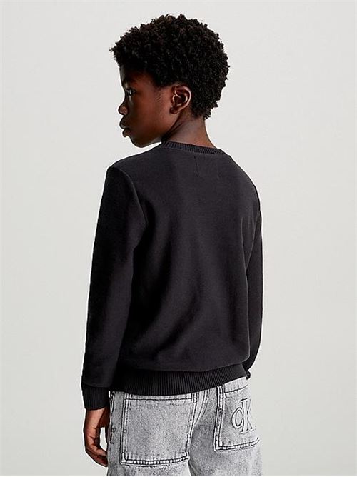 MONOGRAM REG. SWEATER CALVIN KLEIN JEANS | IB0IB01961T/BEH